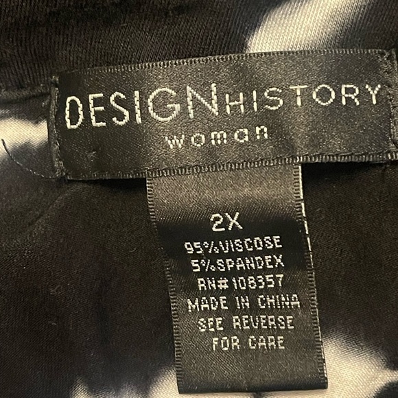 Tie Dye Design History Woman 2X Dress With Pockets - Picture 6 of 7